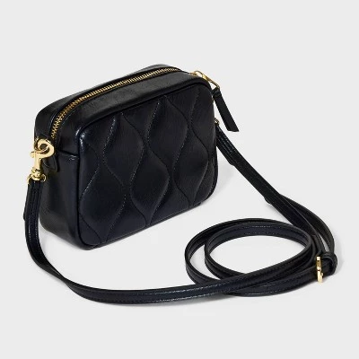 Mini Camera Crossbody Bag - Universal Thread™ Pink Striped 4 Mini Camera Crossbody Bag - Universal Thread™ Pink Striped - Image 2