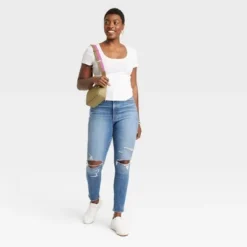 Women's High-Rise Distressed Skinny Jeans - Universal Thread™ Medium Wash 00 11 Women's High-Rise Distressed Skinny Jeans - Universal Thread™ Medium Wash 00 -Deals The Aurielle Store GUEST 0dc00391 e463 48b6 b5fe 86105b75f5ad 1