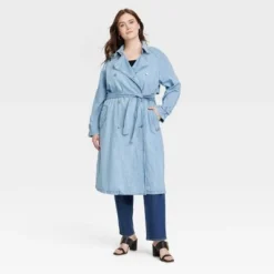 Women's Denim Trench Coat - Universal Thread™ Light Wash 21 Women's Denim Trench Coat - Universal Thread™ Light Wash -Deals The Aurielle Store GUEST 1320485a 5940 4557 b0e1 05e3b16d6eec