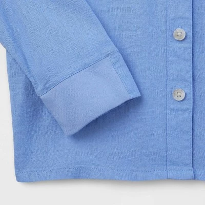 Women's Long Sleeve Adaptive Button-Down Shirt - Universal Thread™ Tan Striped 4 Women's Long Sleeve Adaptive Button-Down Shirt - Universal Thread™ Tan Striped - Image 2