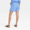 Women's Adaptive High-Rise Linen Easy Pull-On Shorts - Universal Thread™ Blue 2 Women's Adaptive High-Rise Linen Easy Pull-On Shorts - Universal Thread™ Blue -Deals The Aurielle Store GUEST 13ad314d eaff 4858 8f19 b52b4bfde7ae
