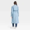 Women's Denim Trench Coat - Universal Thread™ Light Wash 2 Women's Denim Trench Coat - Universal Thread™ Light Wash -Deals The Aurielle Store GUEST 168f1a13 37b5 4398 b352 f9f5d4542b9d