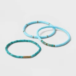 Semi-Precious Heishi Multi-Strand Bracelet Set 3pc - Universal Thread™ Green 14 Semi-Precious Heishi Multi-Strand Bracelet Set 3pc - Universal Thread™ Green -Deals The Aurielle Store GUEST 16c677ff e50e 4d59 b3fc bb475ac93df4