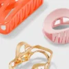 Round Claw Hair Clip Set 3pc - Universal Thread™ Gold/pink 1 Round Claw Hair Clip Set 3pc - Universal Thread™ Gold/pink -Deals The Aurielle Store GUEST 1b3ec5c5 e39e 437c 81ba 408f09ab40b0