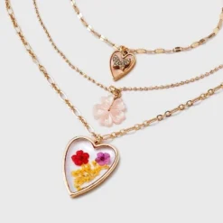 Dainty Chain Layered Neck with Encapsulated Flower and Butterfly Charm Necklace - Universal Thread™ Gold 7 Dainty Chain Layered Neck with Encapsulated Flower and Butterfly Charm Necklace - Universal Thread™ Gold -Deals The Aurielle Store GUEST 1e6ea0d0 d03c 44c0 bf9e efef078c2716