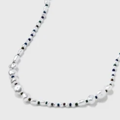 Mixed Simulated Pearl Beaded Necklace - Universal Thread™ Ivory -Deals The Aurielle Store GUEST 261cffdc 058e 40c7 bb17 ad7086321c4f