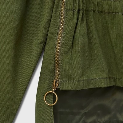 Women's Adaptive Utility Anorak Jacket - Universal Thread™ Green 4 Women's Adaptive Utility Anorak Jacket - Universal Thread™ Green - Image 2