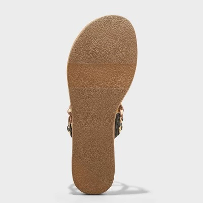 Women's Anita Two-band Slide Sandals - Universal Thread™ 4 Women's Anita Two-band Slide Sandals - Universal Thread™ - Image 3