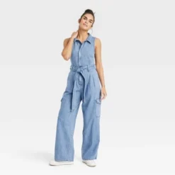 Women's Denim Cargo Jumpsuit - Universal Thread™ Medium Wash 25 Women's Denim Cargo Jumpsuit - Universal Thread™ Medium Wash -Deals The Aurielle Store GUEST 34ea5386 1fb2 45d8 a4a0 8d4ba5053dc5 1