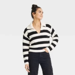 Women's Pullover Sweater - Universal Thread™ White/Black Striped 16 Women's Pullover Sweater - Universal Thread™ White/Black Striped -Deals The Aurielle Store GUEST 38ec5203 4187 4d00 b0be 12848297e8ba