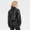 Women's Faux Leather Moto Jacket - Universal Thread™ Black 2 Women's Faux Leather Moto Jacket - Universal Thread™ Black -Deals The Aurielle Store GUEST 396b8861 068a 41fd 9c55 56dcdf10395f