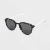 Women's Shiny Plastic Round Sunglasses - Universal Thread™ Gray 1 Women's Shiny Plastic Round Sunglasses - Universal Thread™ Gray -Deals The Aurielle Store GUEST 41bcc760 9f60 4efb 9f45 c66d2dd0a7c4