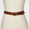 Women's Oval Center Bar Belt - Universal Thread™ Cognac 2 Women's Oval Center Bar Belt - Universal Thread™ Cognac -Deals The Aurielle Store GUEST 424b5955 e8a1 483d a663 d2542537e843