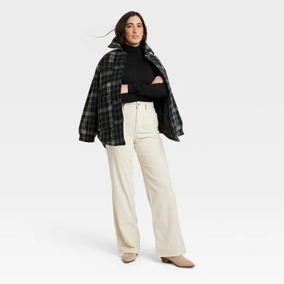 Women's Long Sleeve Mock Turtleneck T-Shirt - Universal Thread™ Black 4 Women's Long Sleeve Mock Turtleneck T-Shirt - Universal Thread™ Black - Image 2