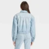 Women's Cropped Trucker Jacket - Universal Thread™ Light Wash 2 Women's Cropped Trucker Jacket - Universal Thread™ Light Wash -Deals The Aurielle Store GUEST 4afacaa9 7e1c 4cab 883d 9aa42ae9ef00