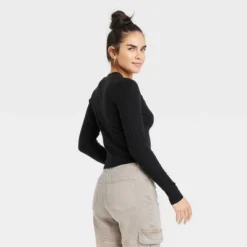 Women's Rib Knit Cardigan - Universal Thread™ Pink