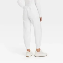 Women's Mid-Rise Sweatpants - Universal Thread™ White