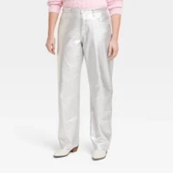 Women's Mid-Rise 90's Baggy Jeans - Universal Thread™ Metallic Wash -Deals The Aurielle Store GUEST 56e8075f 3ec1 4e33 b2aa 4c22d126ec01