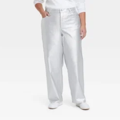 Women's Mid-Rise 90's Baggy Jeans - Universal Thread™ Metallic Wash -Deals The Aurielle Store GUEST 5e0e757d 81dd 4151 afa1 cf4fb02f7b1d 1