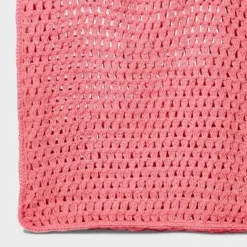 Crochet Tote Handbag - Universal Thread™ Pink -Deals The Aurielle Store GUEST 65161cd5 66a7 42ff ab8d 5cb73c3d2d02