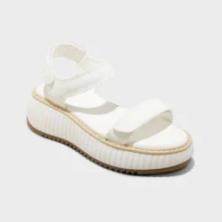 Women's Joey Platform Sport Sandals - Universal Thread™ White -Deals The Aurielle Store GUEST 694e4b7b 4941 483d 88df c3c89d6a96a1 4