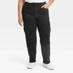 Women's High-Rise 90's Straight Cargo Jeans - Universal Thread™ Black 65 Women's High-Rise 90's Straight Cargo Jeans - Universal Thread™ Black -Deals The Aurielle Store GUEST 6a176c06 f0a3 4f5c 89bb dfd5ac3afcb6