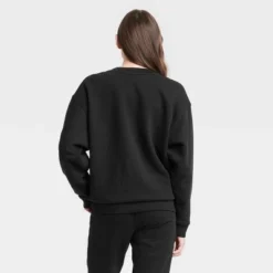 Women's Oversized Crewneck Sweatshirt - Universal Thread™ Gray