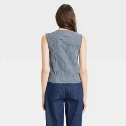 Women's Denim Vest - Universal Thread™ Medium Wash