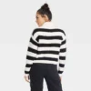 Women's Pullover Sweater - Universal Thread™ White/Black Striped 2 Women's Pullover Sweater - Universal Thread™ White/Black Striped -Deals The Aurielle Store GUEST 7410eecc 44a1 4f23 ab9d 914803ee74e0