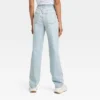 Women's High-Rise 90's Straight Jeans - Universal Thread™ Light Wash -Deals The Aurielle Store GUEST 7412cc65 2e3e 47cb 8a9b a943b8a3ad40