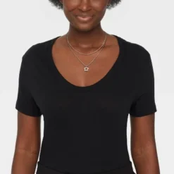 Dainty Multi-Strand with Flower Pendant Necklace - Universal Thread™ Silver