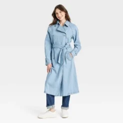 Women's Denim Trench Coat - Universal Thread™ Light Wash 16 Women's Denim Trench Coat - Universal Thread™ Light Wash -Deals The Aurielle Store GUEST 75cd91e2 ce1f 4634 8d3d 6e9428ddfda6