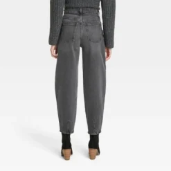 Deals The Aurielle Store 31 Women's Super-High Rise Tapered Balloon Jeans - Universal Thread™ Black Wash