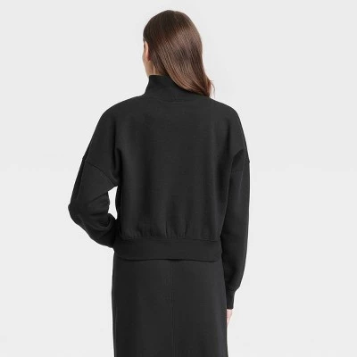 Women's Turtleneck Pullover - Universal Thread™ Black 3 Women's Turtleneck Pullover - Universal Thread™ Black