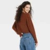 Women's Crew Neck Cashmere-Like Pullover Sweater - Universal Thread™ Brown 1 Women's Crew Neck Cashmere-Like Pullover Sweater - Universal Thread™ Brown -Deals The Aurielle Store GUEST 8d8fdb6c 7b6e 40db 91fd a82b36f2c2fe