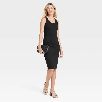 Women's Ribbed Midi T-Shirt Dress - Universal Thread™ Cream 4 Women's Ribbed Midi T-Shirt Dress - Universal Thread™ Cream - Image 2