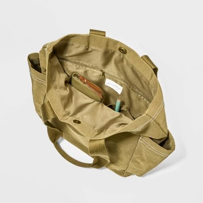 Campus Tote Handbag - Universal Thread™ Black 4 Campus Tote Handbag - Universal Thread™ Black - Image 2