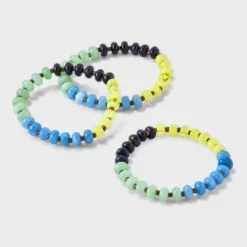 Mixed Beaded Stretch Bracelet Set 3pc - Universal Thread™ Blue/green/yellow 10 Mixed Beaded Stretch Bracelet Set 3pc - Universal Thread™ Blue/green/yellow -Deals The Aurielle Store GUEST a75fe6c0 38f0 4075 b444 166f999bdd2b