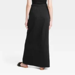 Women's Fleece Maxi Skirt - Universal Thread™ Heather Gray