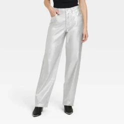 Women's Mid-Rise 90's Baggy Jeans - Universal Thread™ Metallic Wash -Deals The Aurielle Store GUEST be1f38c5 47e3 41a6 b288 8c916f10fe66 3