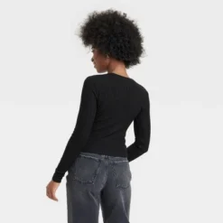 Women's Cozy Long Sleeve Cardigan - Universal Thread™ Brown