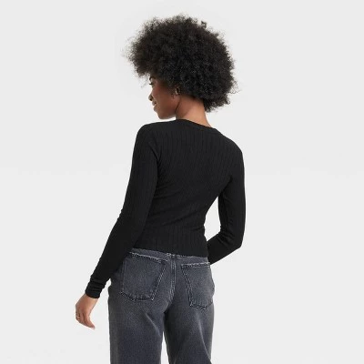 Women's Cozy Long Sleeve Cardigan - Universal Thread™ Brown 3 Women's Cozy Long Sleeve Cardigan - Universal Thread™ Brown