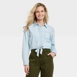 Women's Long Sleeve Collared Button-Down Shirt - Universal Thread™ Indigo 20 Women's Long Sleeve Collared Button-Down Shirt - Universal Thread™ Indigo -Deals The Aurielle Store GUEST c6aeb4e0 487c 4245 a6c9 4ffd5611d974 4