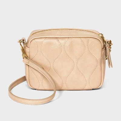 Mini Camera Crossbody Bag - Universal Thread™ Pink Striped 10 Mini Camera Crossbody Bag - Universal Thread™ Pink Striped - Image 8