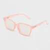 Women's Shiny Plastic Rectangle Blue Light Filtering Reading Glasses - Universal Thread™ Rose Pink 2 Women's Shiny Plastic Rectangle Blue Light Filtering Reading Glasses - Universal Thread™ Rose Pink -Deals The Aurielle Store GUEST cc3b730d ddf4 4ac0 bbd0 891cdae39026