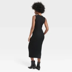 Women's Rib Knit Midi Dress - Universal Thread™ Green