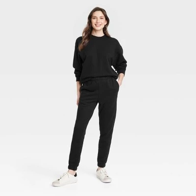 Women's Fleece Joggers - Universal Thread™ Gray 4 Women's Fleece Joggers - Universal Thread™ Gray - Image 2