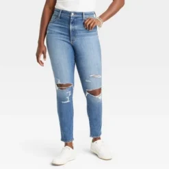 Women's High-Rise Distressed Skinny Jeans - Universal Thread™ Medium Wash 00 9 Women's High-Rise Distressed Skinny Jeans - Universal Thread™ Medium Wash 00 -Deals The Aurielle Store GUEST e1a1fd6e 375f 4bb8 ada2 321889062179 1