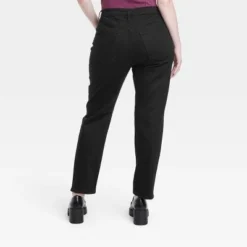 Women's High-Rise 90's Slim Straight Jeans - Universal Thread™ Black 30 Women's High-Rise 90's Slim Straight Jeans - Universal Thread™ Black -Deals The Aurielle Store GUEST e8902a6b bfb5 4b02 9399 5f77eef75ebc