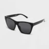Women's Shiny Plastic Shield Sunglasses - Universal Thread™ Black 1 Women's Shiny Plastic Shield Sunglasses - Universal Thread™ Black -Deals The Aurielle Store GUEST ea1ed606 ecd8 48d6 8e00 c1420e9be9a0